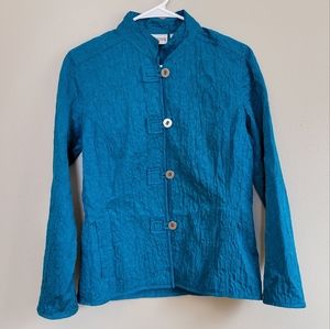 Chicos quilted jacket